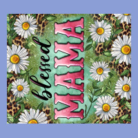Blessed Mama With Daisy And Leopard Long Sleeve Tee | Teevron
