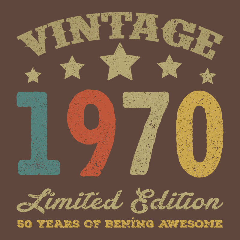 Vintage 1970 Limited Edition 50 Years Of Being Awesome Classic Tee by Bettercallsaul | Teevron