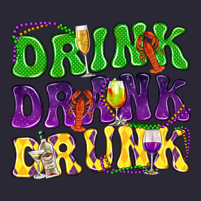 Drink Drank Drunk Vintage Tee by NancyCooperArtShop | Teevron