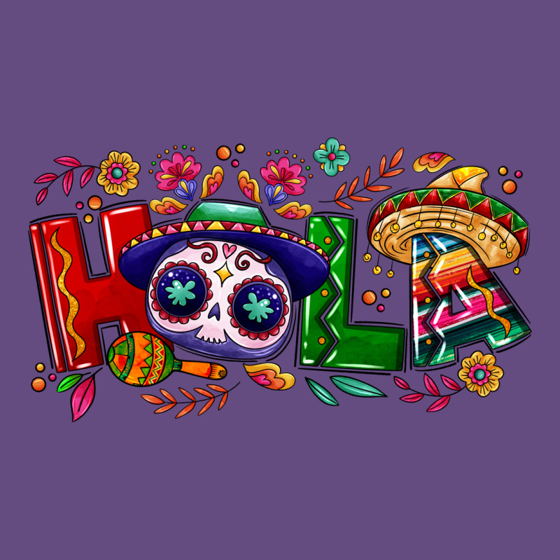 Hola Cinco De Mayo Vintage Hoodie by NancyCooperArtShop | Teevron