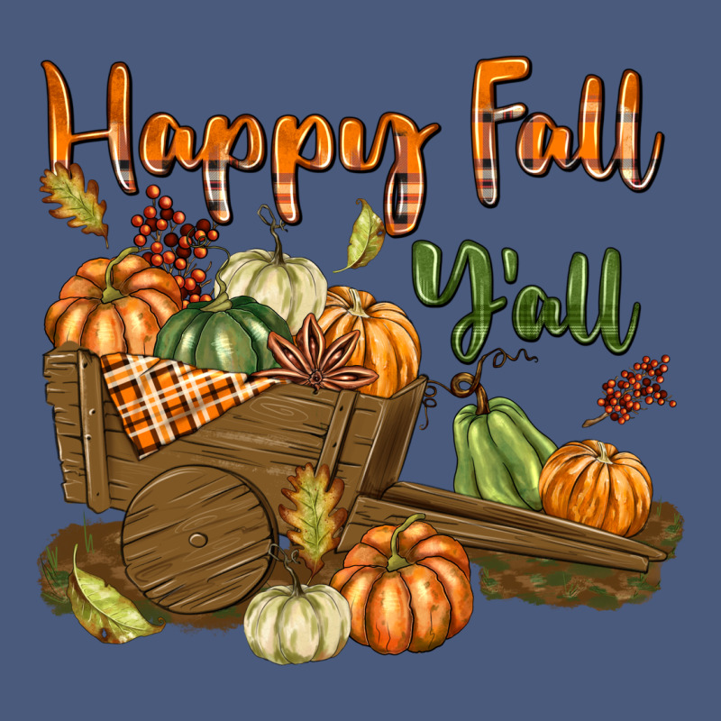 Happy Fall Y'all Vintage Hoodie by texasbilliewilder | Teevron