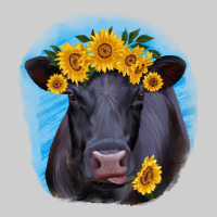 Black Angus With Sunflower Premium Tee | Teevron