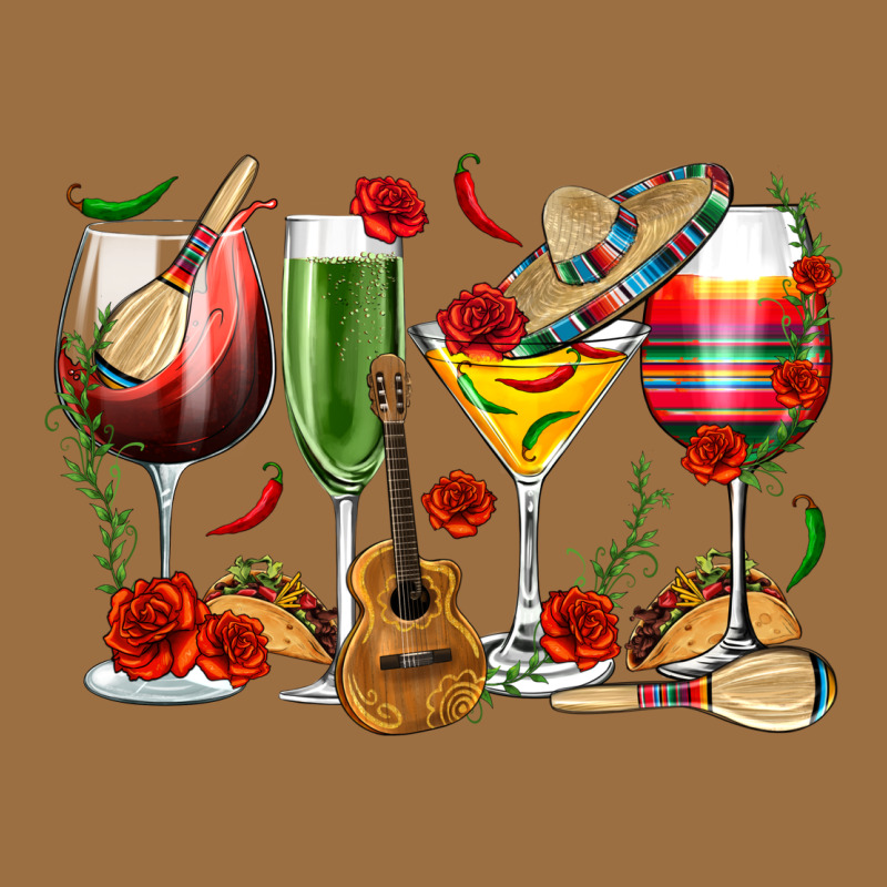 Mexico Wine Glasses Vintage Tee by texasbilliewilder | Teevron