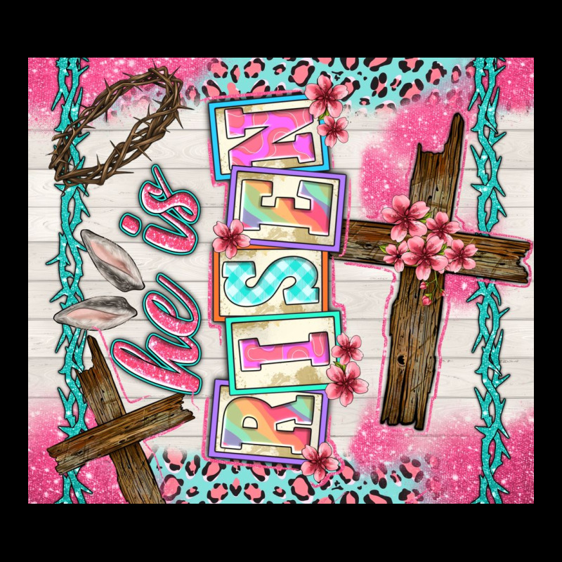 He Is Risen Long Sleeve Tee by TumblerDesignByShophia | Teevron