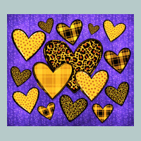 Team Spirit Color Purple And Gold Heavy Core Tee | Teevron
