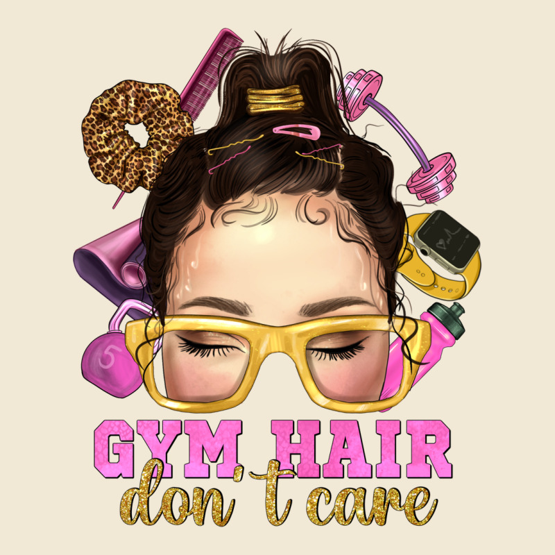 Messy Bun Gym Hair Don't Care Bbs Premium Tee by BundleAndBundleShop | Teevron