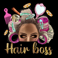 Hair Boss Afro Messy Bun With Money Bbs Ladies Tee | Teevron