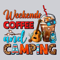Weekends Coffee And Camping Frappe Coffee Heavyweight Sweatshirt | Teevron