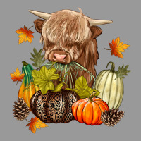Heifer With Pumpkins Vintage Hoodie | Teevron