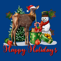 Happy Holidays Baby Deer Premium Sweatshirt | Teevron