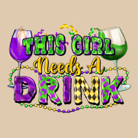 This Girl Needs A Drink Heavyweight Sweatshirt | Teevron