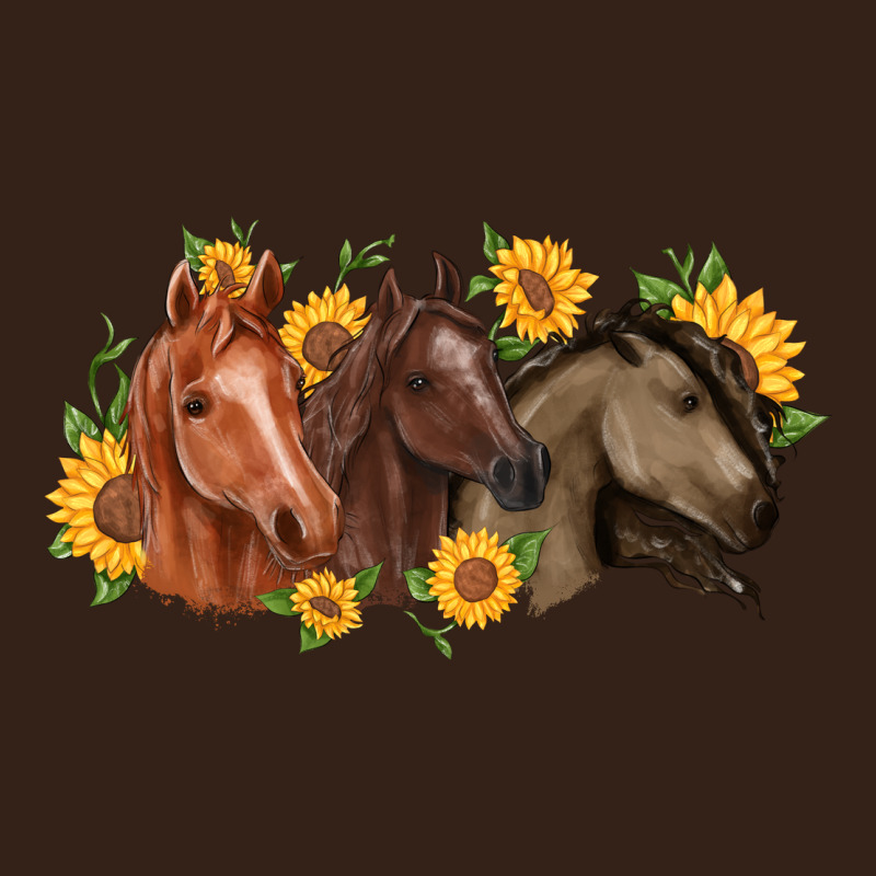 Western Horses Heavy Core Tee by MaliasSmallBusiness | Teevron