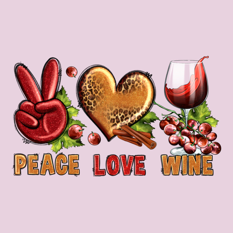 Peace Love Wine Ladies Tee by BundleAndBundleShop | Teevron