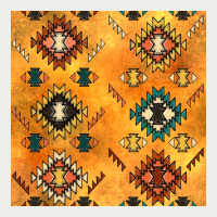 Native American Aztec Seamless Pattern 4 Zipper Hoodie | Teevron