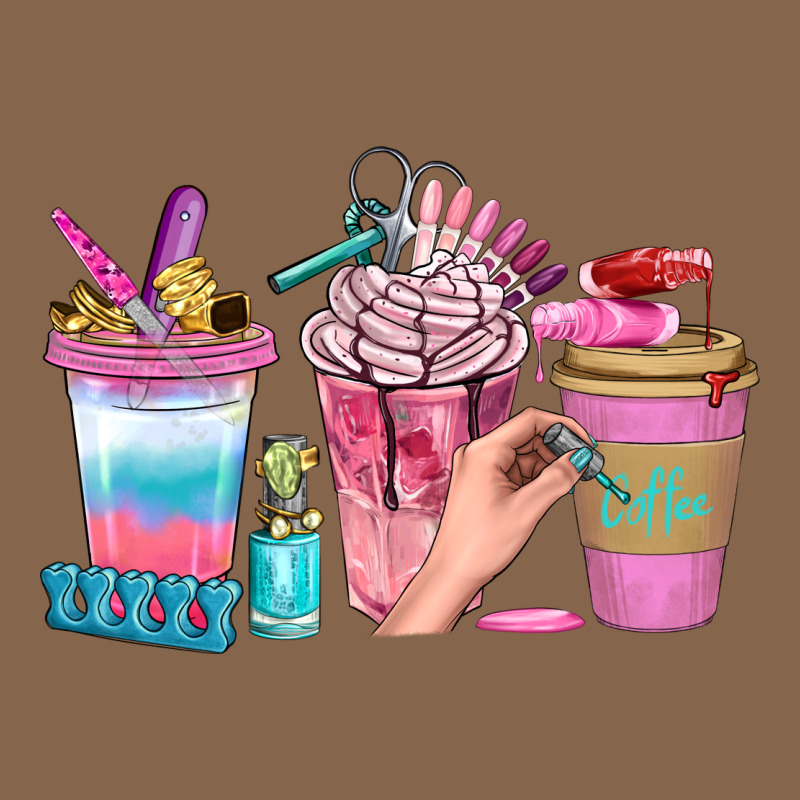 Nail Coffee Cups With Rings Bbs Premium Tee by BundleAndBundleShop | Teevron