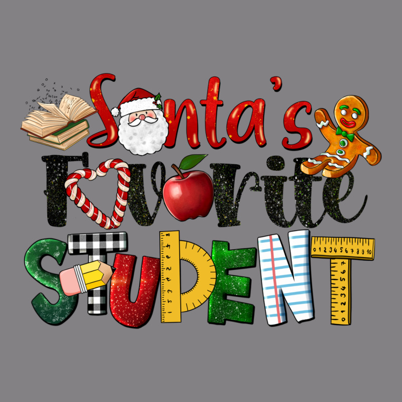 Santa's Favorite Student Christmas Heavyweight Hoodie by LillyAllenDesigns | Teevron