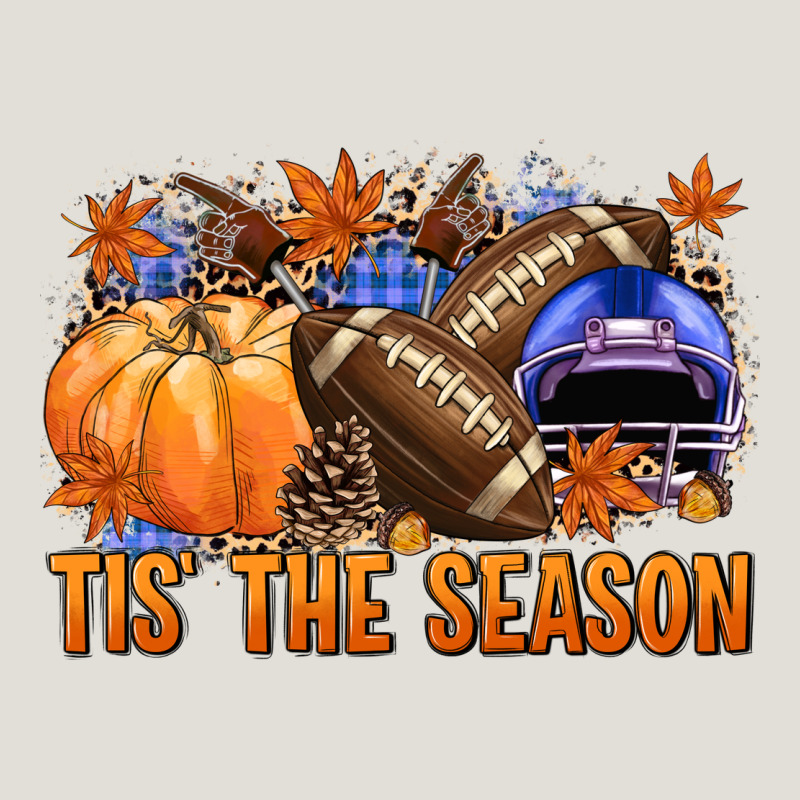 Tis The Season Football Heavy Core Tee by NancyCooperArtShop | Teevron