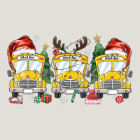 Christmas School Bus Heavy Core Tee | Teevron
