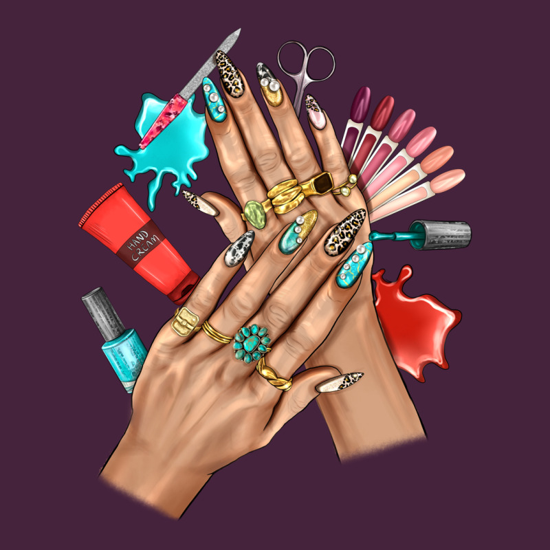 Western Nail Art With Nail Material Bbs Premium Tee by BundleAndBundleShop | Teevron