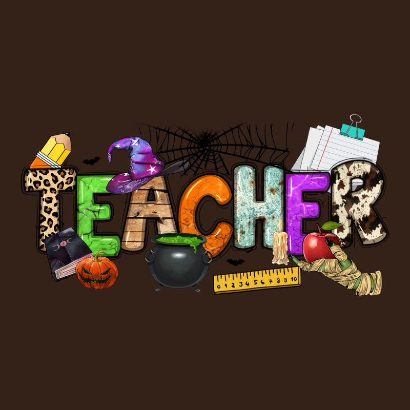 Halloween Teacher Heavy Core Tee by NancyCooperArtShop | Teevron