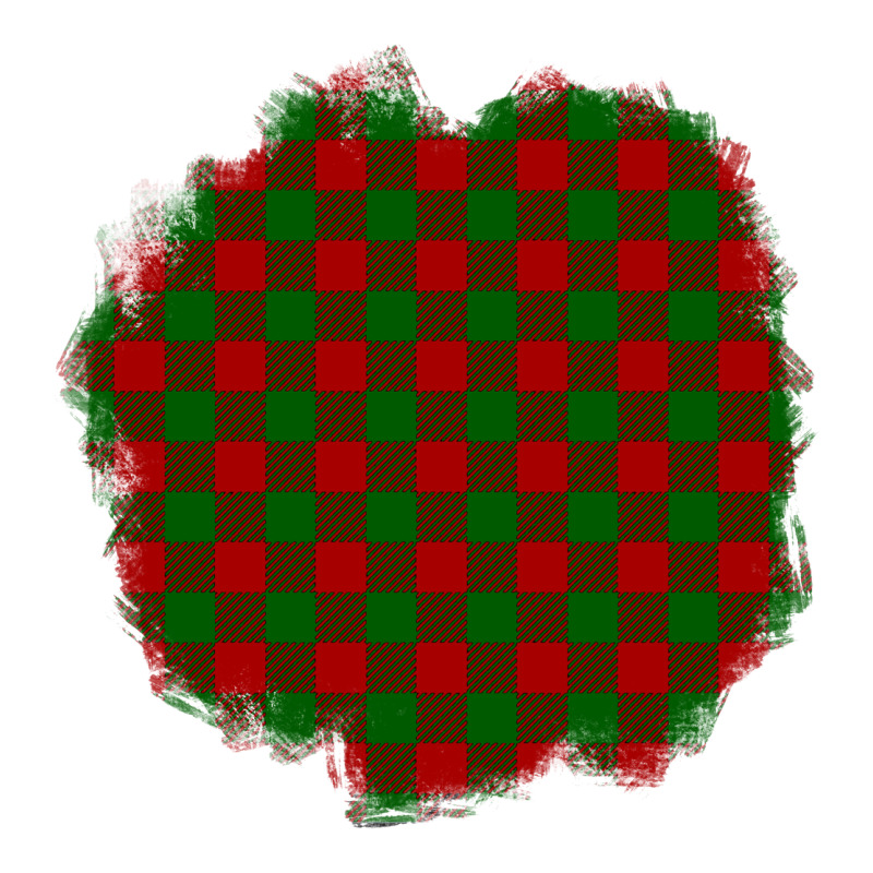 Christmas Tartan Patch Ladies Tee by BundleAndBundleShop | Teevron