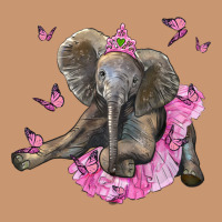 Baby Elephant With Tutu Heavyweight Hoodie | Teevron
