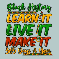 Black History Learn It Live It Make It 365 Days A Heavy Core Tee | Teevron