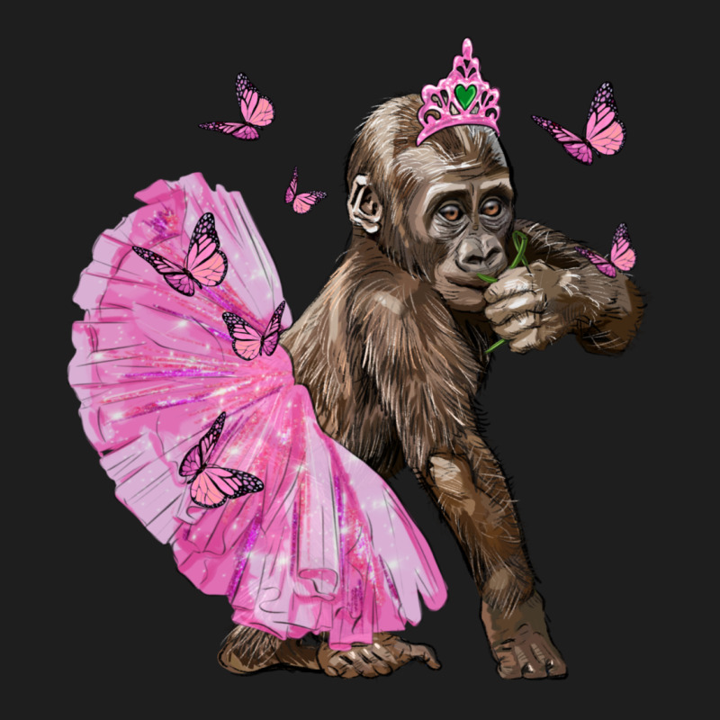 Baby Gorilla With Tutu Heavyweight Hoodie by LillyAllenDesigns | Teevron