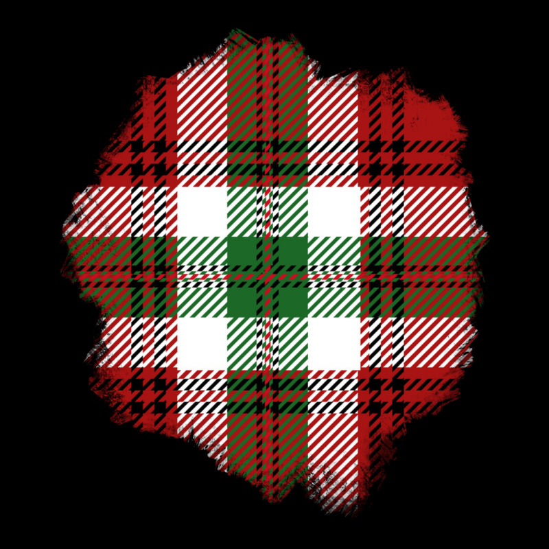 Christmas Tartan Patch Ladies Tee by BundleAndBundleShop | Teevron