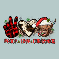 Peace Love Christmas Heavy Core Tee | Teevron