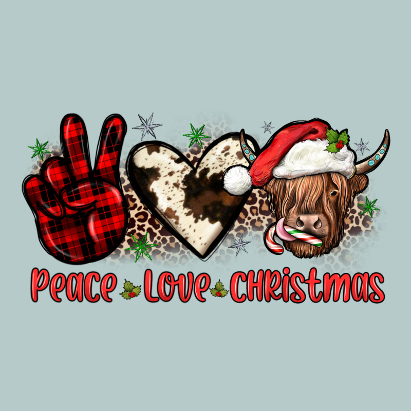 Peace Love Christmas Heavy Core Tee by JahusDesignShop | Teevron