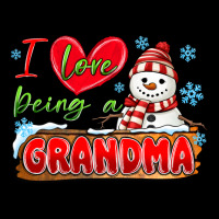 I Love Being A Grandma Heavy Core Tee | Teevron