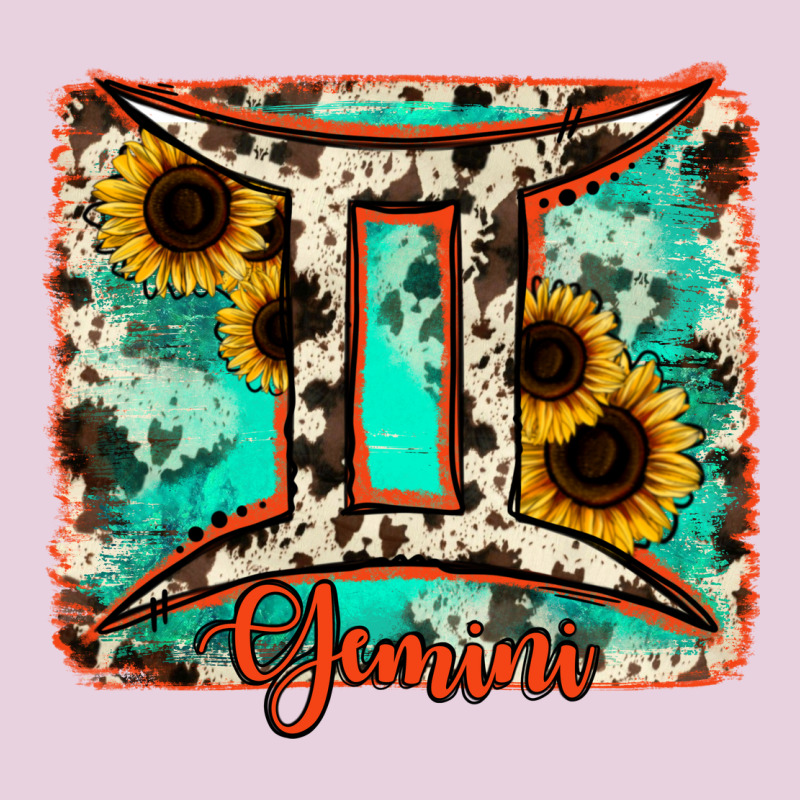 Gemini Turquoise Cowhide Ladies Tee by RanaPortraitStore | Teevron