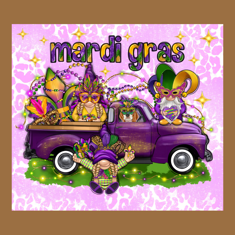 Mardi Gras With Gnomes Vintage Tee by NancyCooperArtShop | Teevron