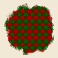 Christmas Tartan Patch Premium Tee | Teevron