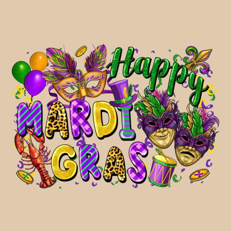 Happy Mardi Gras Heavyweight Sweatshirt by FaDigitalArtStudio | Teevron