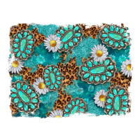 Leopard and Turquoise Gemstone Background | Teevron