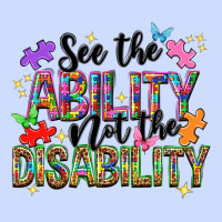 See The Ability Not The Disability Urban Heavy Tee | Teevron