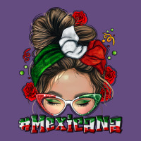 Mexicana Messy Bun Vintage Hoodie | Teevron