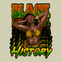 Black History Afro Woman Heavy Core Tee | Teevron