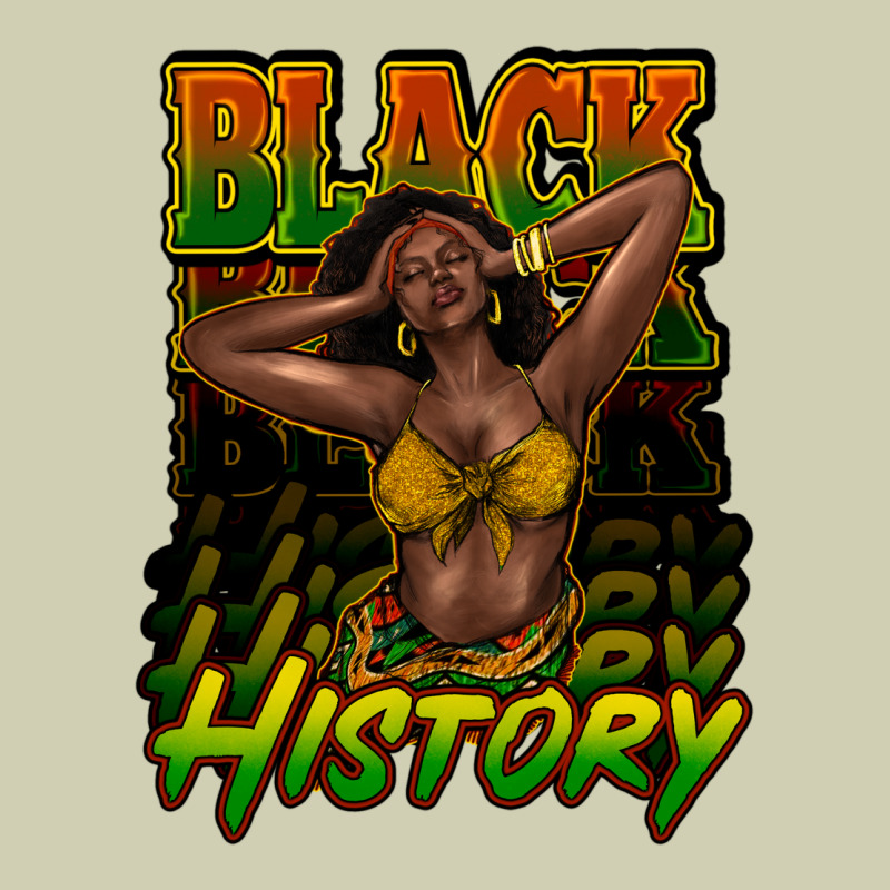 Black History Afro Woman Heavy Core Tee by NancyCooperArtShop | Teevron