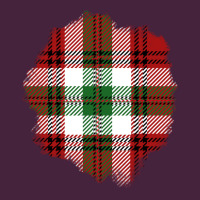 Christmas Tartan Patch Premium Tee | Teevron
