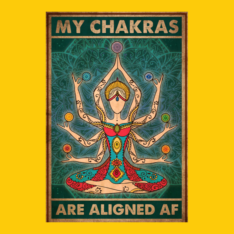My Chakras Are Aligned Af Vintage Yoga Meditation Premium Hoodie by tuanDangUi | Teevron