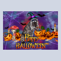 Happy Halloween Raccoon Premium Sweatshirt | Teevron