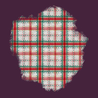 Christmas Tartan Patch Premium Tee | Teevron