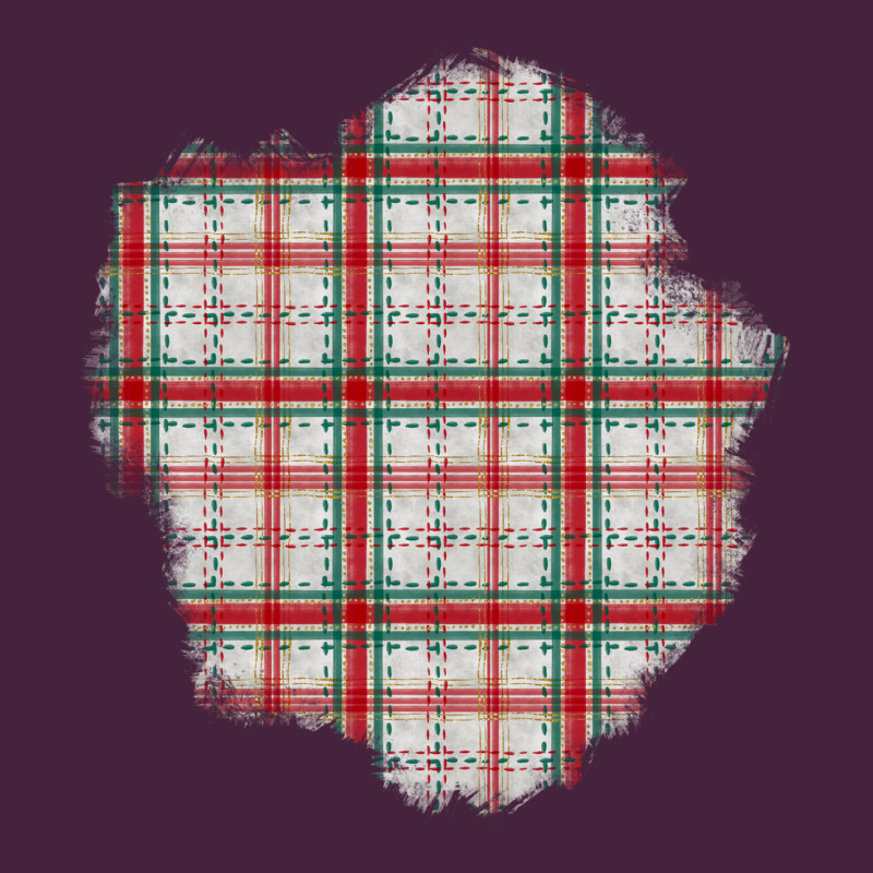 Christmas Tartan Patch Premium Tee by BundleAndBundleShop | Teevron