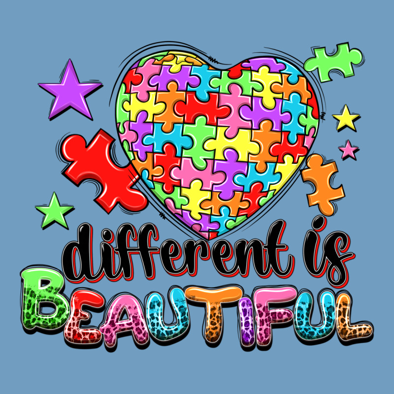 Different Is Beautiful Urban Heavy Tee by NancyCooperArtShop | Teevron