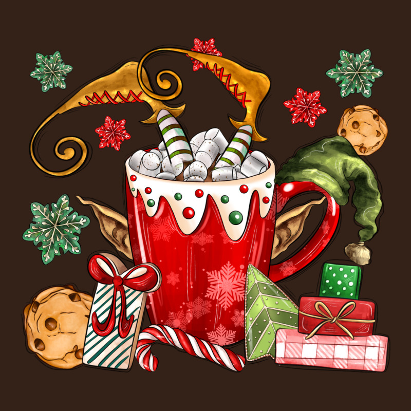 Cup Of Chocolate And Cookies Heavy Core Tee by MaliasSmallBusiness | Teevron