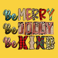 Be Merry Be Jolly Be Kind Premium Sweatshirt | Teevron