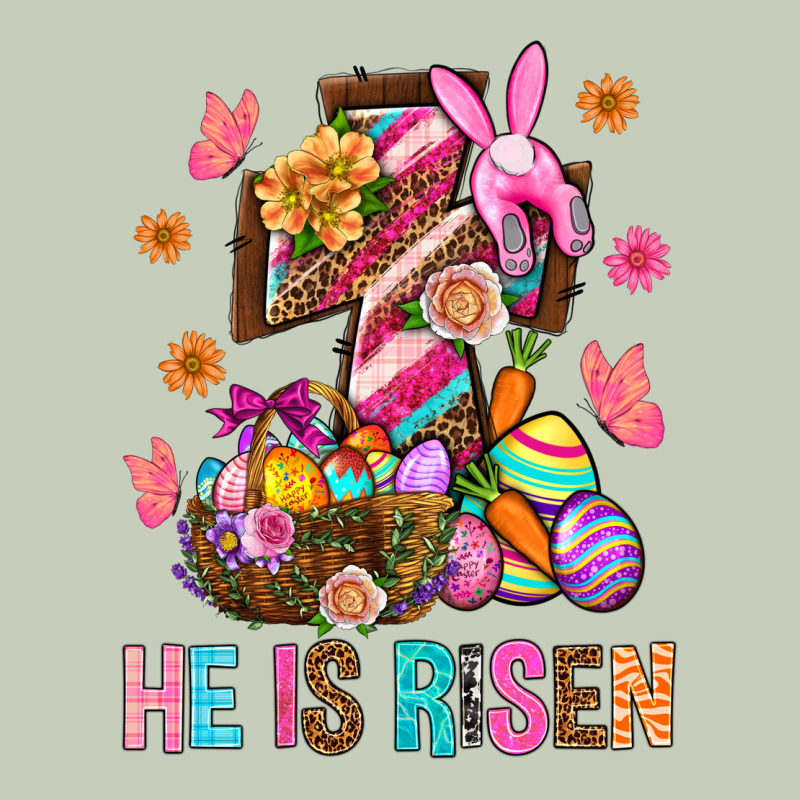 He Is Risen Easter Ladies Tee by BundleAndBundleShop | Teevron